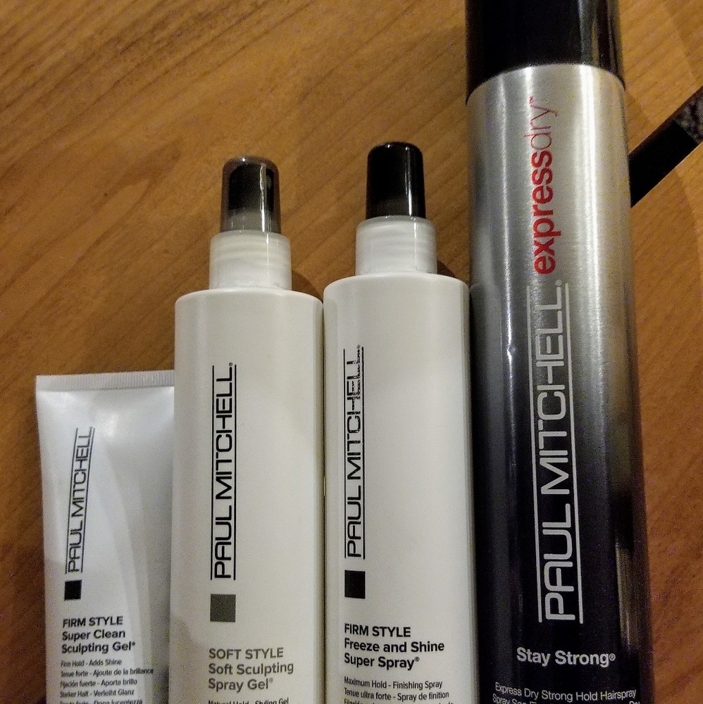 Paul Mitchell hair styling products